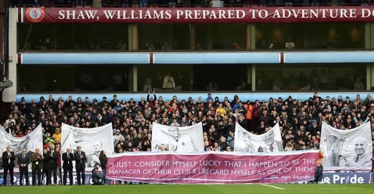 THE RON SAUNDERS STAND 