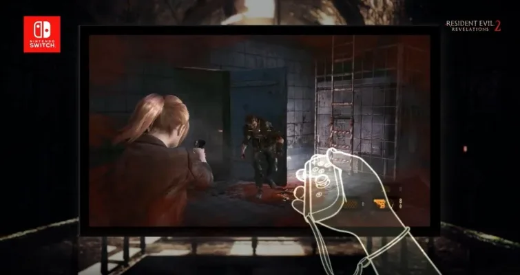 Push a gameupdate for  gyro controls in Resident Evil 4 on Nintendo Switch