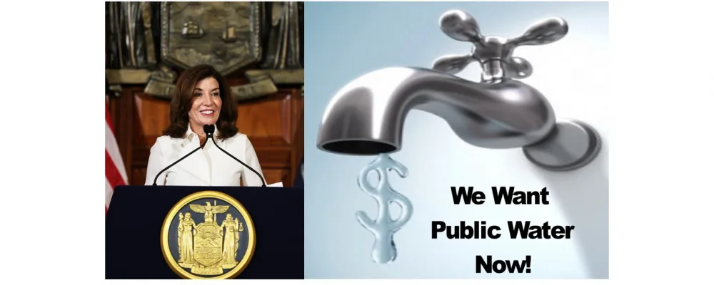 Tell Hochul - Sign Bills To Takeover American Water