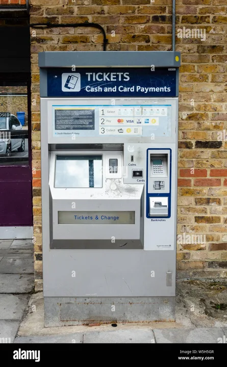 Self-Service Ticket Machine for Tenby