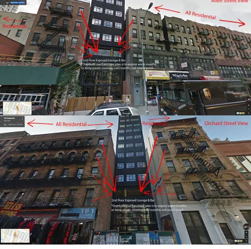Oppose Orchard Hotel Wrap-Around Open Terrace Lounge (163 Orchard St)t