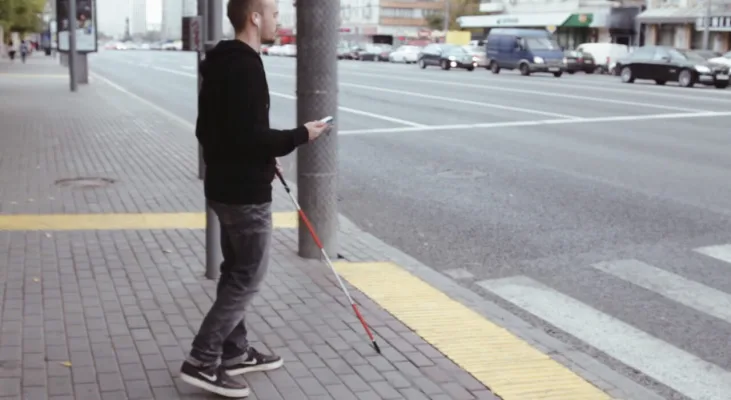 adding audio to crosswalks to help the visually impaired in the city of Anaheim.