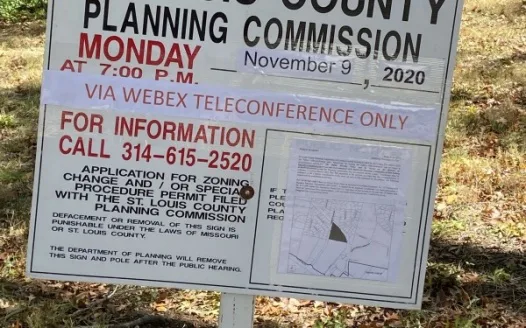 Tell St. Louis County NO developing on Timber Run!