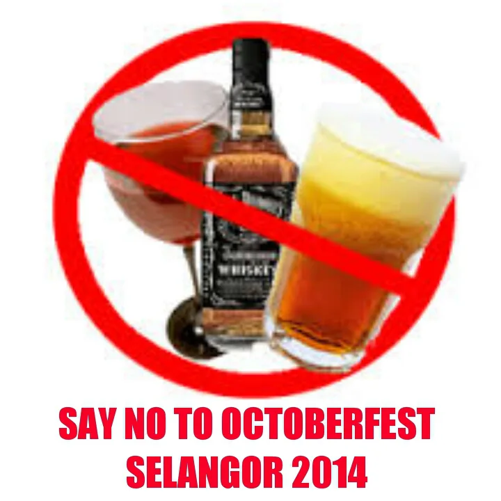 Memorandum Bantahan Keras Octoberfest Selangor