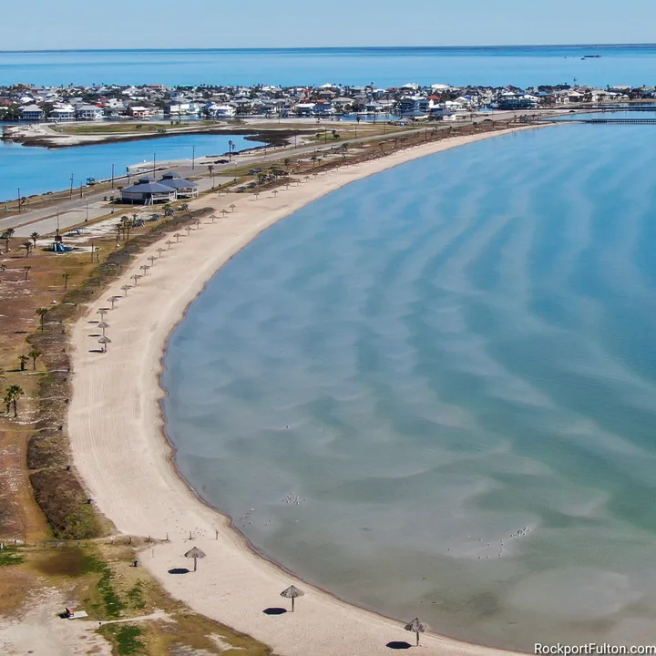 Temporary Inflatable Park at Rockport Beach