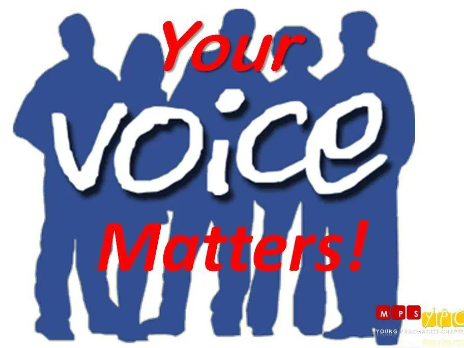 Your voice matters