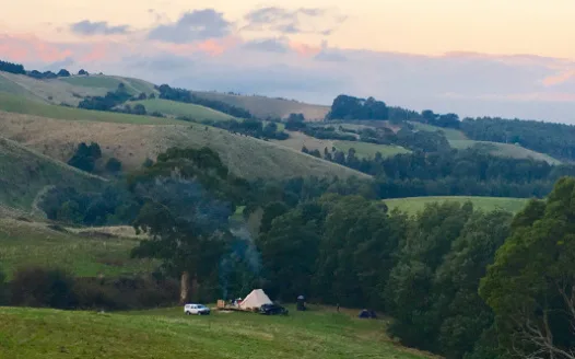 Glamping in Toora North