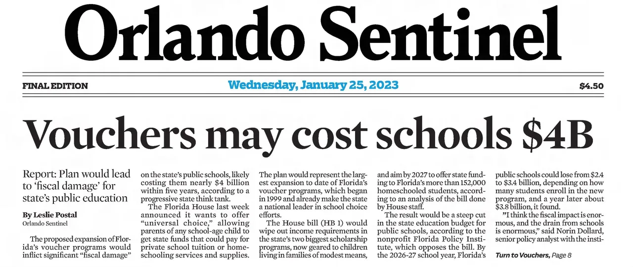 Promote Private Education in Florida