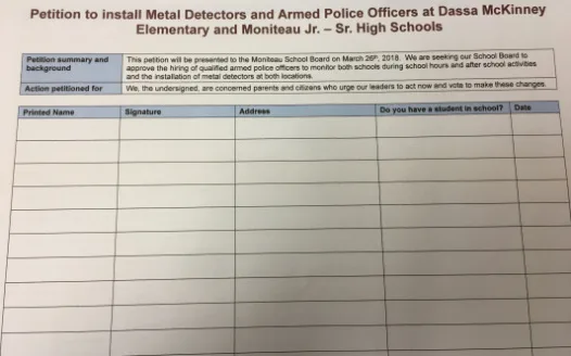 Making Moniteau Schools Safer
