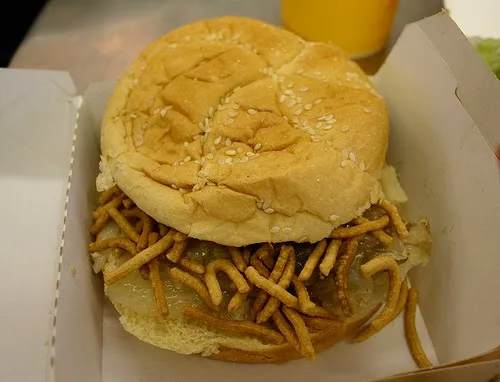 Chowmein Sandwich