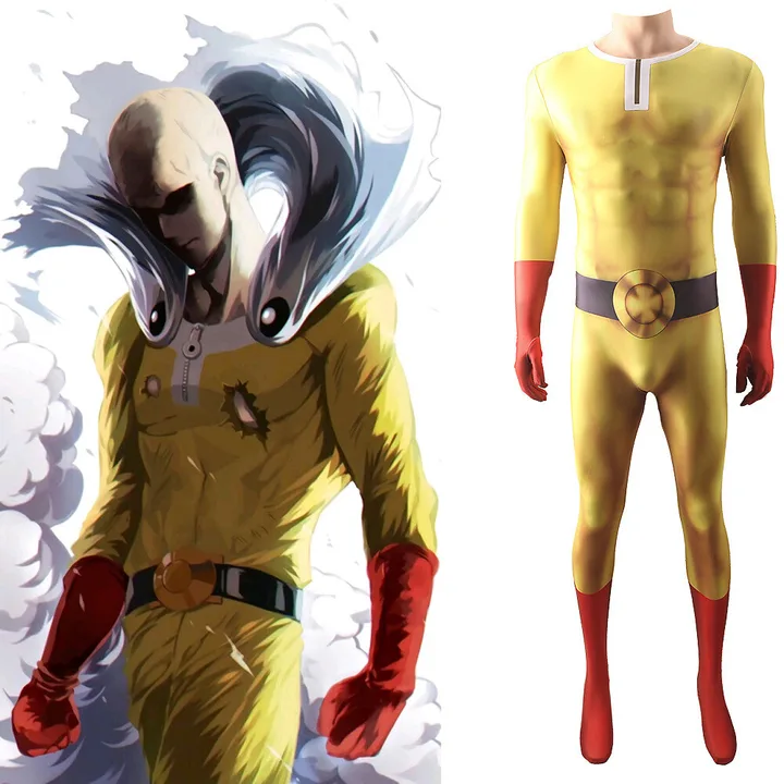 Demand Ucup to cosplay as Saitama!