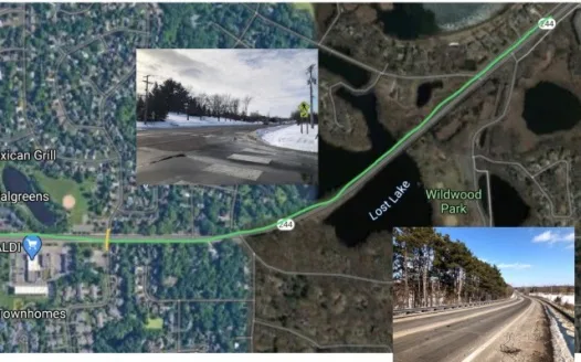 Hwy 12 Mahtomedi Greenway Project - safe transportation options for all