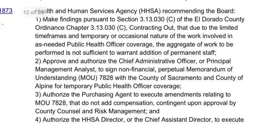 Cancel Public Health Officer Coverage MOU