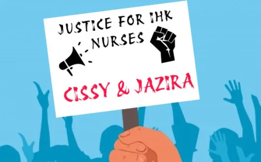 PETITION AGAINST THE DISMISSAL OF MIDWIFE CISSY YVONNE NAMWANGA AND MIDWIFE NANGONZI JAZIRA FROM C,-CARE IHK