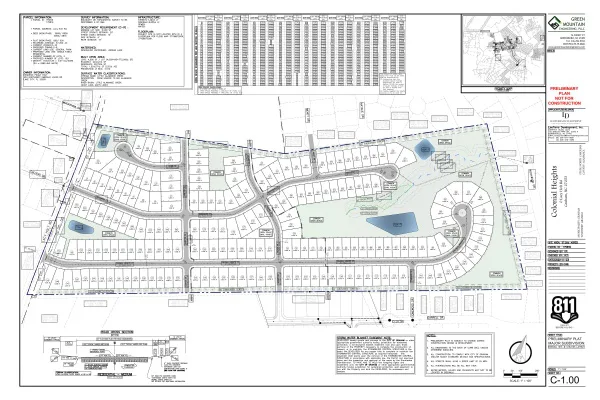 New Colonial Heights Subdivision Petition