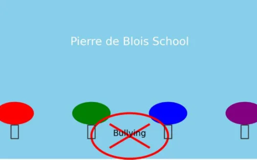 Stop Bullying and Violence at Pierre de Blois School.