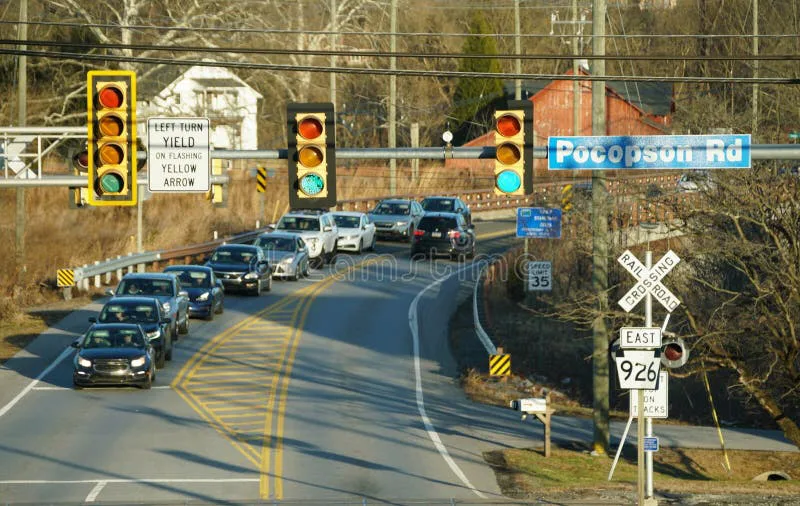 TRAFFIC LIGHT - Brookdale Road & Route 611