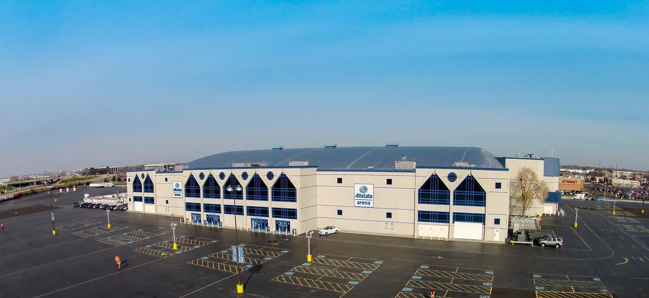 Allstate Arena for DePaul Graduation 2018