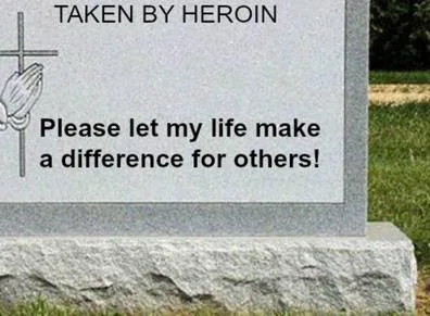 STOP the HEROIN EPIDEMIC NOW!