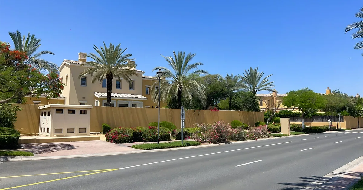 Arabian Ranches 1 | save trees alongside Palmera and Al Qudra road