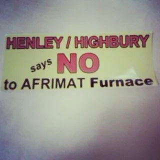 No Afrimat Furnace in Henley/Highbury- GDARD Reference No. Gaut 002/13- 14/E0281; SDM AEL Reference No.AEL:0001/2013