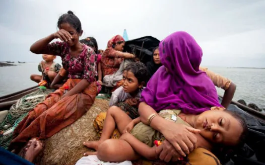 Stop Genocide. Rohingya's are citizens of Myanmar.