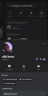 Ban Saif From Big gay’s Discord server