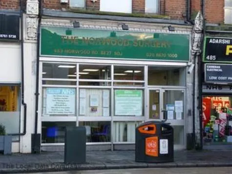S.O.S Save our surgery ---  The Norwood Surgery.