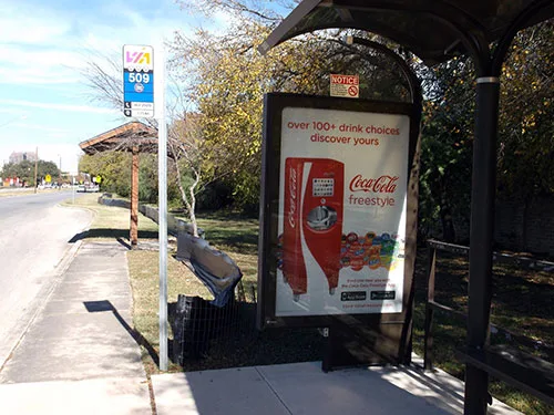 Free Speech at the Bus Stops