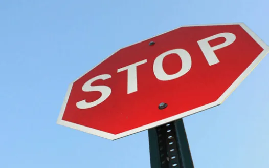 Stops signs on Grand Chevalle