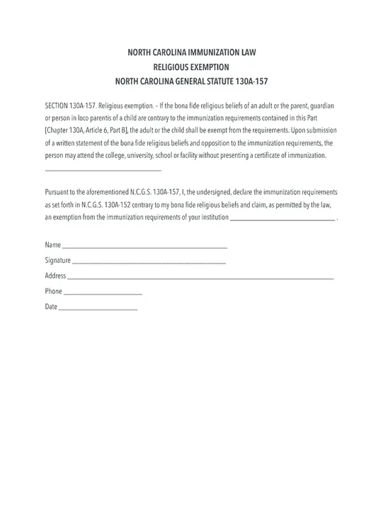 Keep Religious Medical Exemptions: VOTE NO to SB 3668