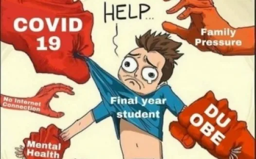 Cancel Final Year Students Exams and GiVe General Promotion on the basis of internal assessments and earlier semester performances