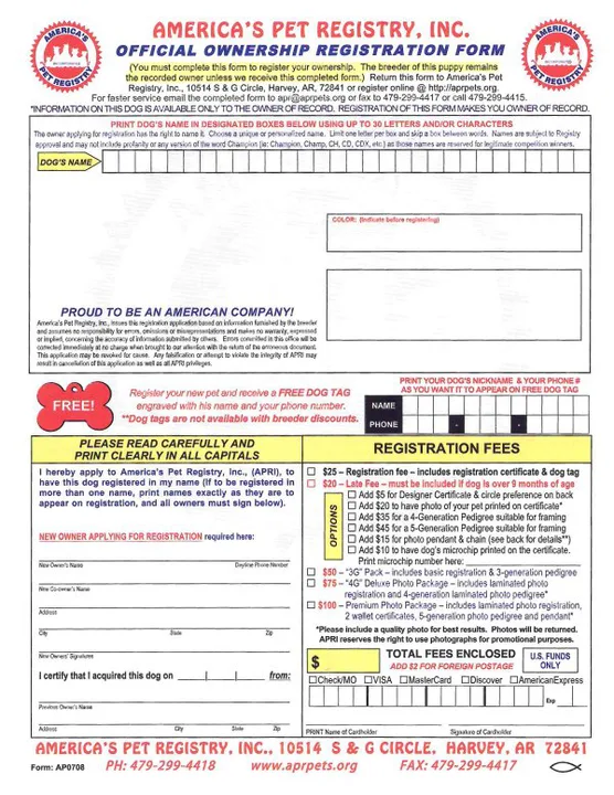 Say Yes to a Animal Offenders Register