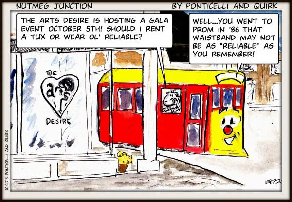 Hometown Cartoon for Hometown Newspaper