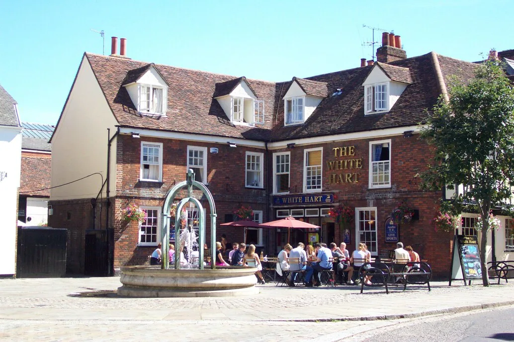 People against the mosque in hertford