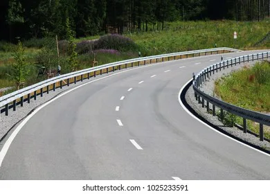 Gaurd Rail Placed On County Road 32 ( Douro, Ontario )