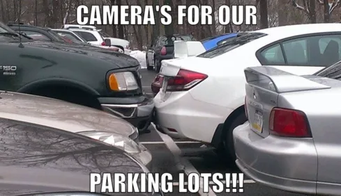 Cameras around the PSU Abington Parking Lots