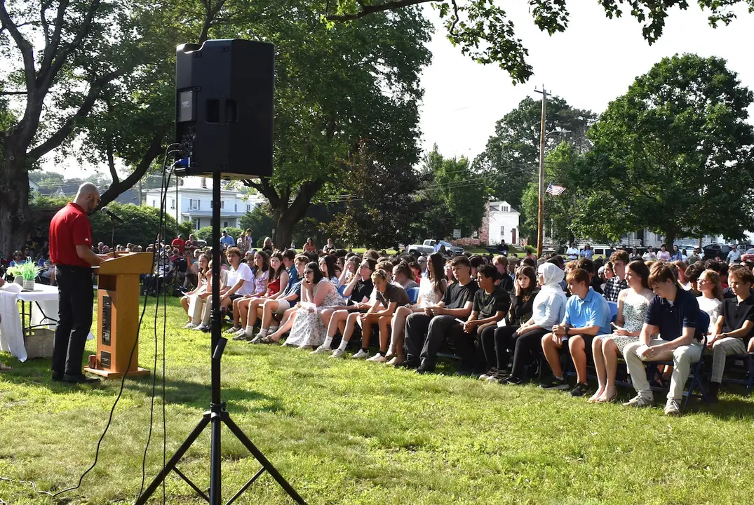 Outdoor 8th Grade Ceremony