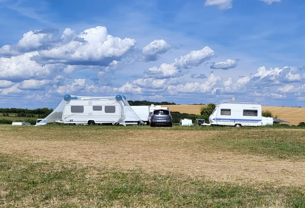Pas de camp du voyage  à Chateauneuf