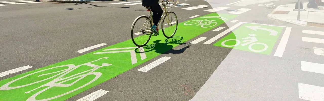 Aviation Boulevard Bicycle Lanes 