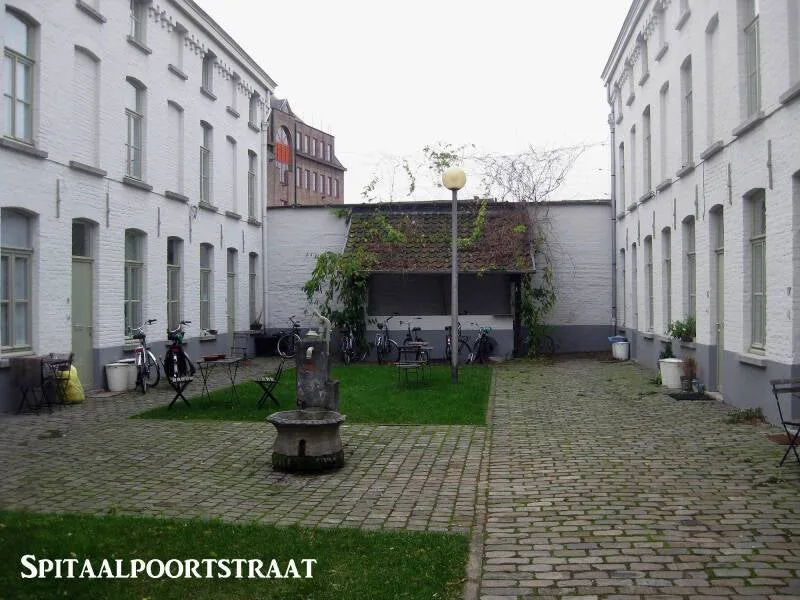 geen ontruiming van de spitaalpoortstraat in Gent