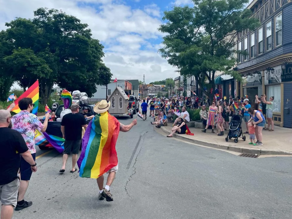 Gay Pride in North Bay, Ont. 