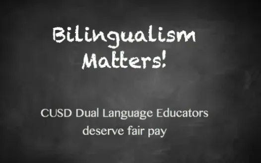 Stipend for CUSD Dual Language Teachers