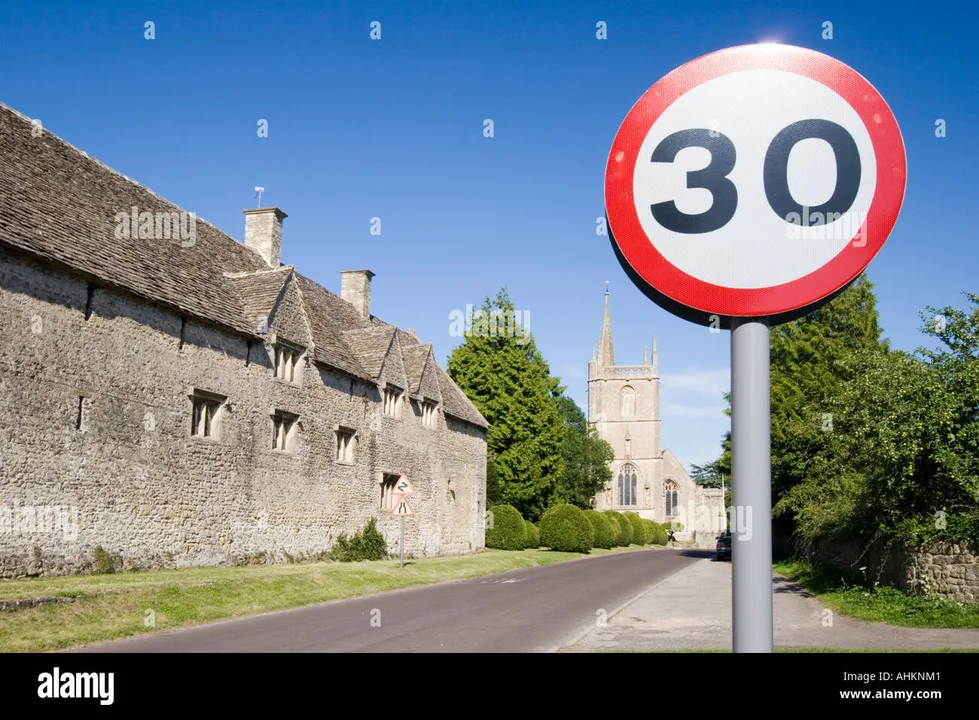 Speed limit reduction on Center Hill Road