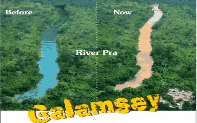 Permanently end Galamsey now to save our water bodies!