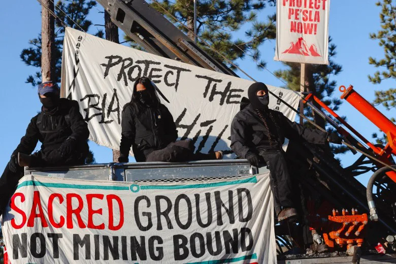 No to transnational mining in indigenous lands!