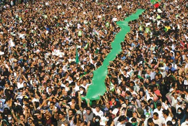 Steun de democratische protesten in Iran