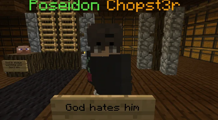 The banning of Chopst3r on Alia Craft
