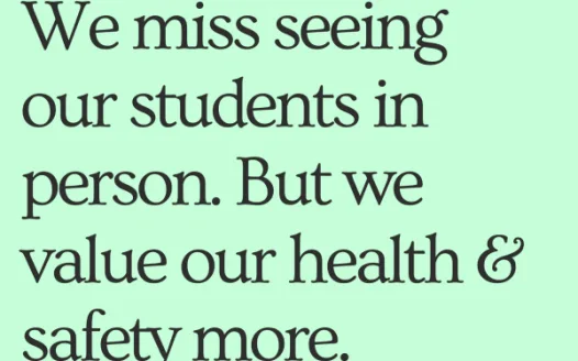 We Demand Remote Learning Until It Is Safe