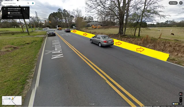 Petition for a Turn Lane